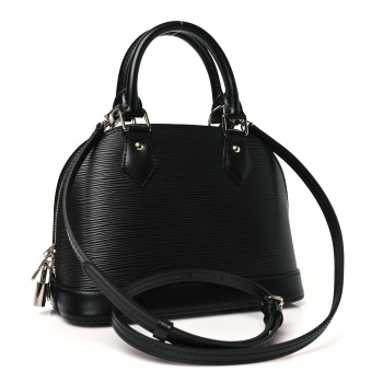 LOUIS VUITTON Epi Alma BB Black