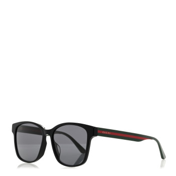 GUCCI Square Eye GG Web Sunglasses GG0417SK Black