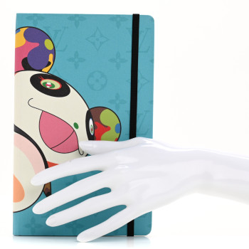 LOUIS VUITTON LV x TM Jane Superflat Notebook MM Turquoise