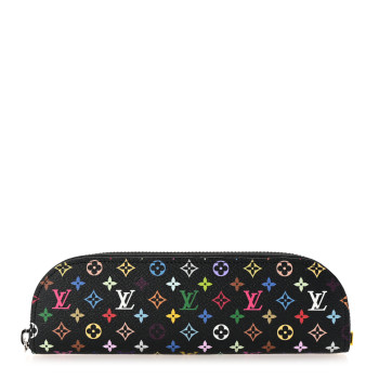 LOUIS VUITTON LV X TM Monogram Multicolor Charlotte Pencil Pouch Black