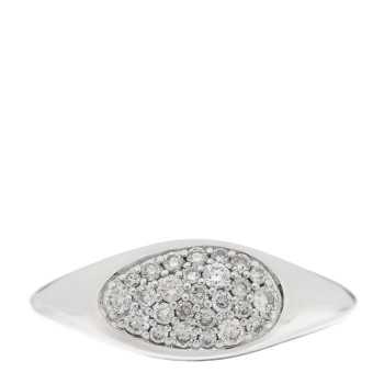 JOHN HARDY Sterling Silver Diamond Pebble Ring 49 5