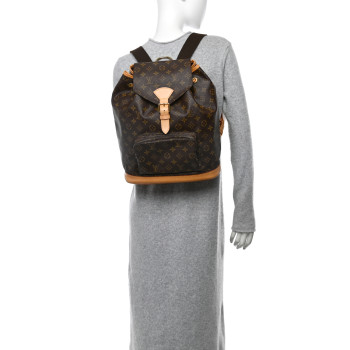 LOUIS VUITTON Monogram Montsouris GM Backpack