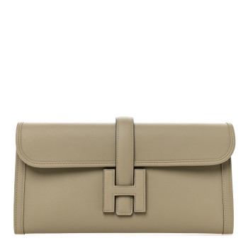 HERMES Swift Jige Elan 29 Clutch Sauge