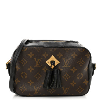 LOUIS VUITTON Monogram Saintonge Black