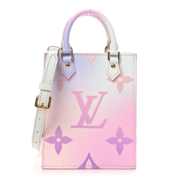 LOUIS VUITTON Monogram Giant Spring In The City Petit Sac Plat Sunrise Pastel