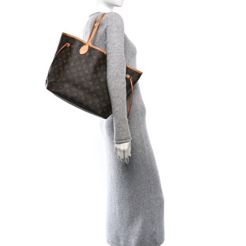 LOUIS VUITTON Monogram Neo Neverfull MM Pivoine