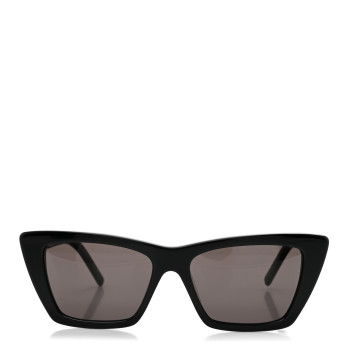 SAINT LAURENT Acetate Mica Cat Eye Sunglasses SL 276 Black