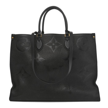 LOUIS VUITTON Empreinte Monogram Giant Onthego GM Black