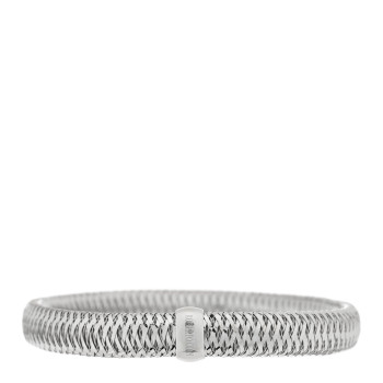 ROBERTO COIN 18K White Gold Primavera Flex Bangle Bracelet