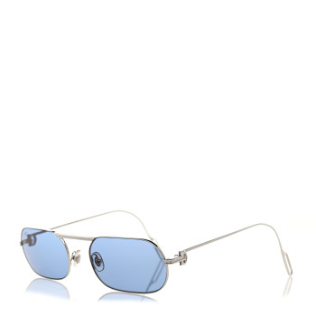 CARTIER Metal Oval Sunglasses CG1D78BZ Silver