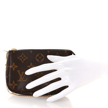 LOUIS VUITTON Monogram Mini Pochette Accessories