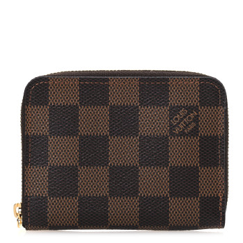 LOUIS VUITTON Damier Ebene Zippy Coin Purse
