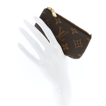 LOUIS VUITTON Monogram Key Pouch