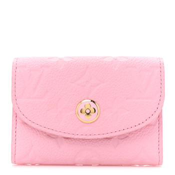 LOUIS VUITTON Empreinte Rosalie Coin Purse Cotton Candy Pink
