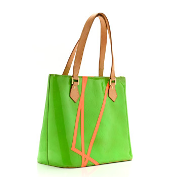 LOUIS VUITTON Vernis Fluo Houston Green