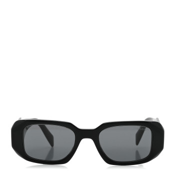 PRADA Acetate Symbole Sunglasses SPR 17W Black