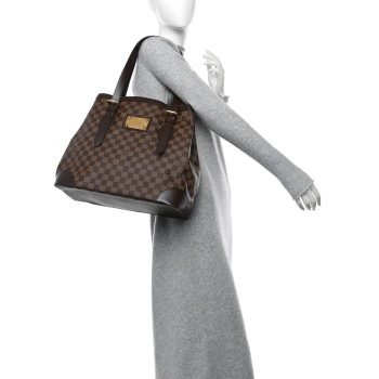 LOUIS VUITTON Damier Ebene Hampstead GM