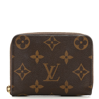 LOUIS VUITTON Monogram Zippy Coin Purse