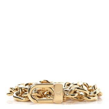 LOUIS VUITTON Chain Strap Gold