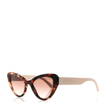 PRADA Acetate Sunglasses SPR 13Y Tortoise Beige
