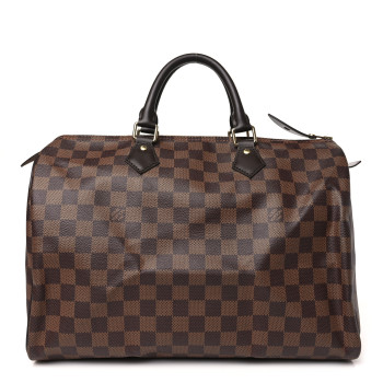 LOUIS VUITTON Damier Ebene Speedy 35
