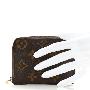 LOUIS VUITTON Monogram Zippy Coin Purse