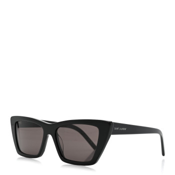 SAINT LAURENT Acetate Mica Cat Eye Sunglasses SL 276 Black