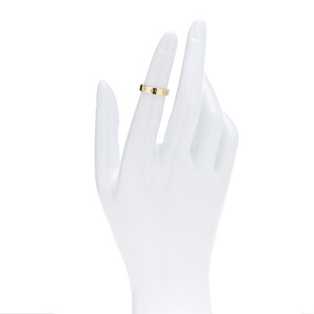 CARTIER 18K Yellow Gold 3.5mm LOVE Wedding Band Ring 46 3.75 CARTIER 18K Yellow Gold 3.5mm LOVE Wedding Band Ring 46 3.75