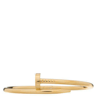 CARTIER 18K Yellow Gold Juste Un Clou Bracelet 17