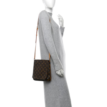 LOUIS VUITTON Monogram Musette Salsa Long Strap