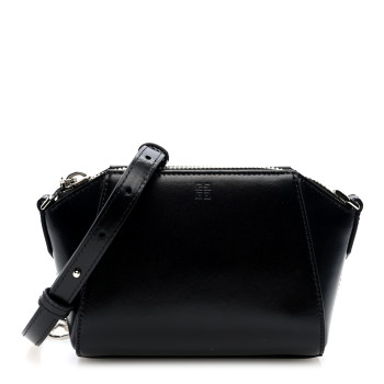 GIVENCHY Smooth Calfskin Nano Antigona Black