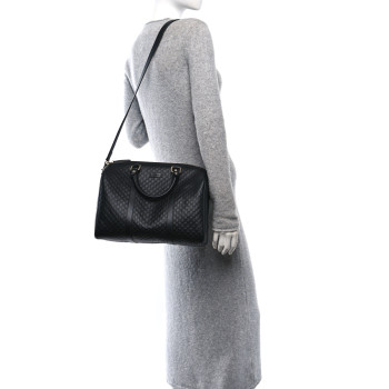 GUCCI Microguccissima Medium Joy Boston Black