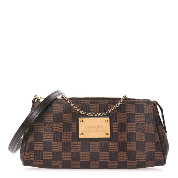 LOUIS VUITTON Damier Ebene Eva Clutch LOUIS VUITTON Damier Ebene Eva Clutch