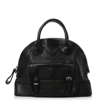 CHLOE Calfskin Edith Dome Bowler Black