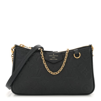 LOUIS VUITTON Empreinte Easy Pouch On Strap Black