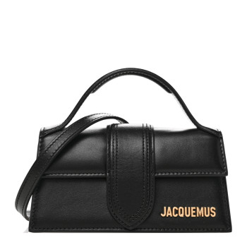 JACQUEMUS Smooth Calfskin Le Bambino Black