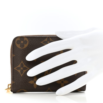 LOUIS VUITTON Monogram Zippy Coin Purse