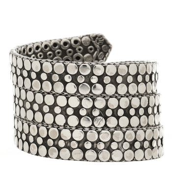 JOHN HARDY Sterling Silver Dot Triple Coil Bracelet