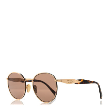 PRADA Metal Sunglasses SPR56Z Tortoise Gold