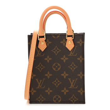 LOUIS VUITTON Monogram Petit Sac Plat