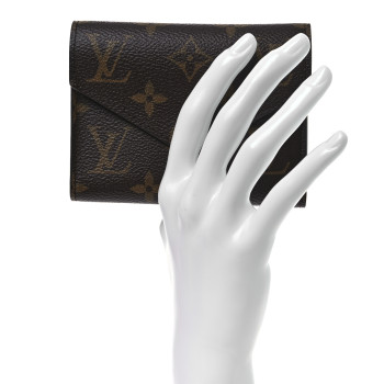 LOUIS VUITTON Monogram Victorine Wallet Rose Ballerine