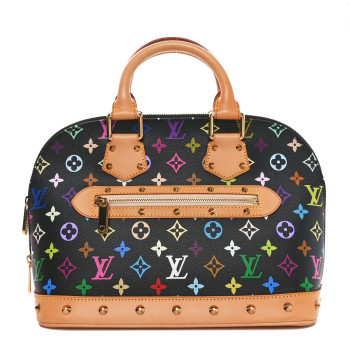 LOUIS VUITTON Monogram Multicolor Alma Black