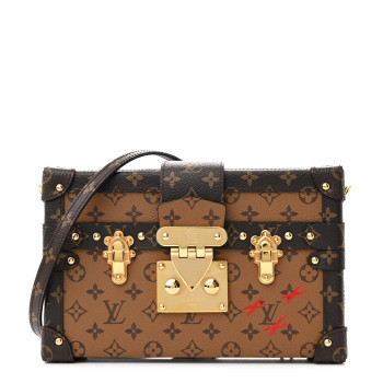 LOUIS VUITTON Reverse Monogram Petite Malle