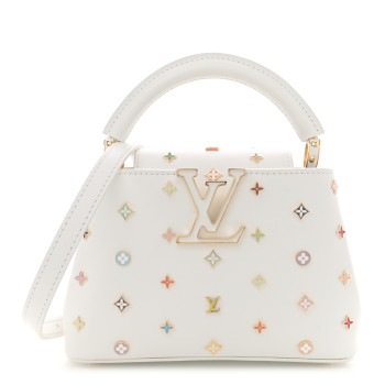 LOUIS VUITTON LV X TM Cowhide Mini Capucines Multicolor