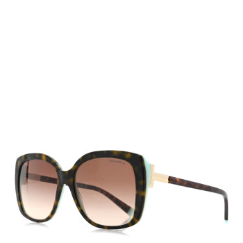 TIFFANY Acetate Metal TF4171F Sunglasses Havana Blue