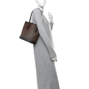 LOUIS VUITTON Damier Ebene Marais Bucket 23