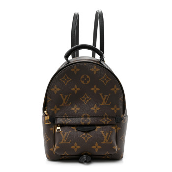 LOUIS VUITTON Monogram Palm Springs Backpack Mini