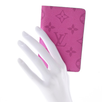 LOUIS VUITTON Taigarama Pocket Organizer NM Fuchsia