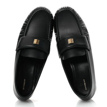 GIVENCHY Calfskin 4G Loafer 41 Black