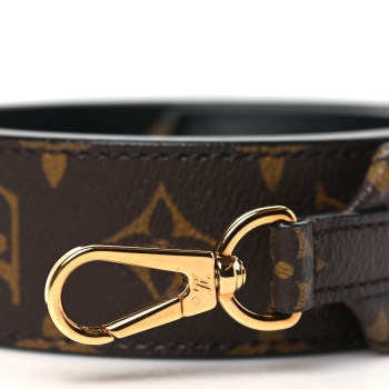 LOUIS VUITTON Monogram Bandouliere Shoulder Strap Black